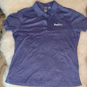 FedEx Blue Polo Shirt